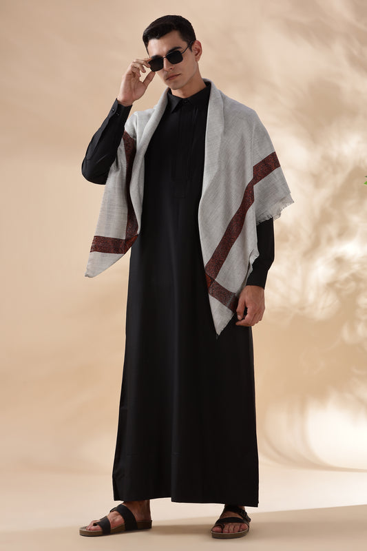 Prime Bahraini Black Thobe - Men