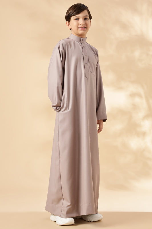 Everyday Saudi Rose Mauve Thobe - Boys