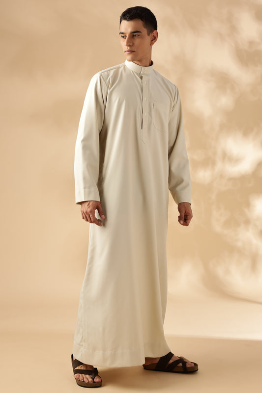 Everyday Saudi Nude Beige Thobe - Men