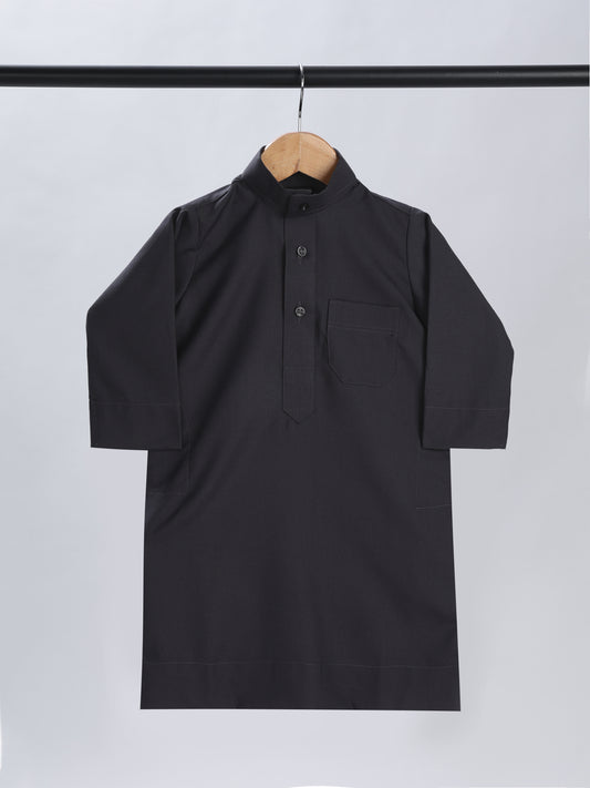 Everyday Saudi Fossil Grey Thobe - Kids