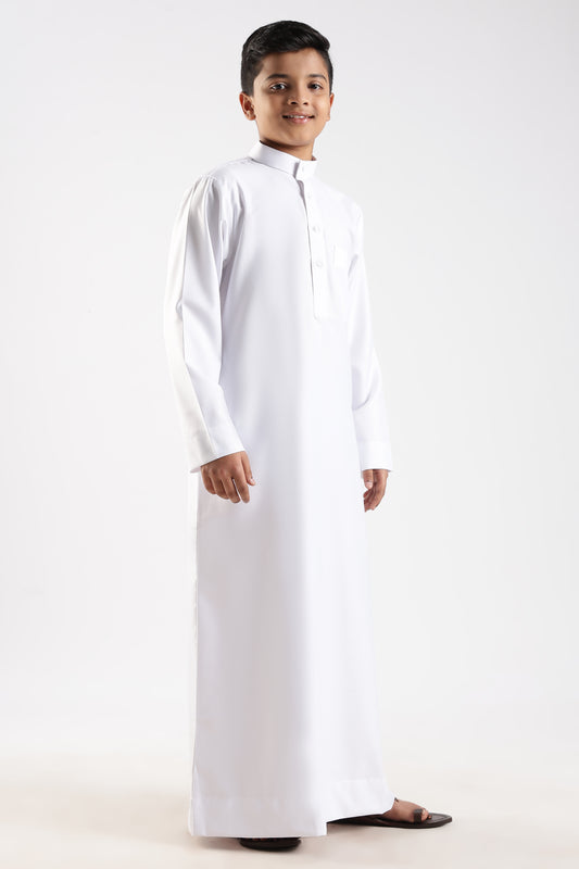 Everyday Saudi White Thobe - Boys