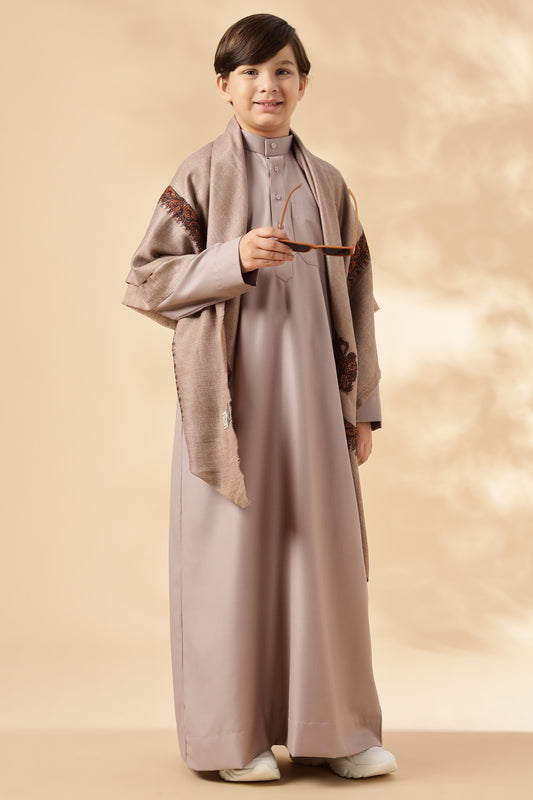 Everyday Saudi Rose Mauve Thobe - Boys