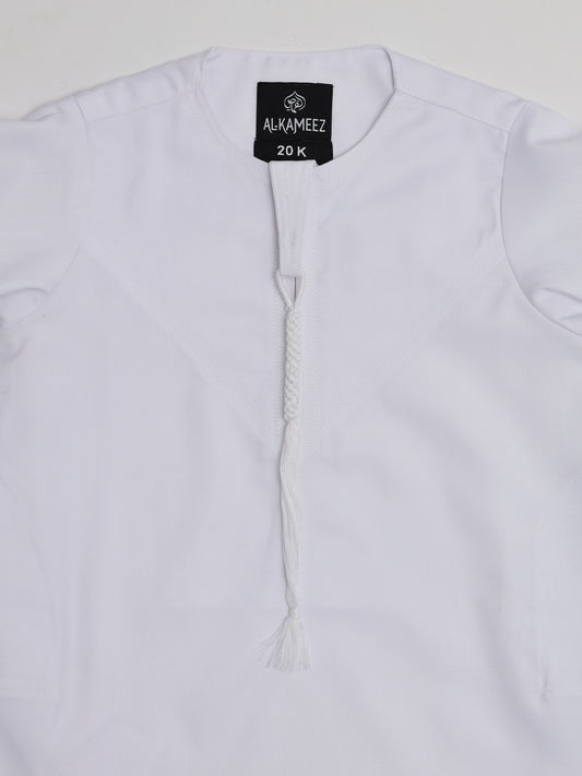 Classic Emarati White Thobe - Kids