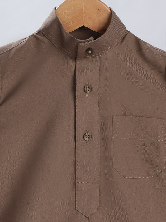 Everyday Saudi Oak Brown Thobe - Kids