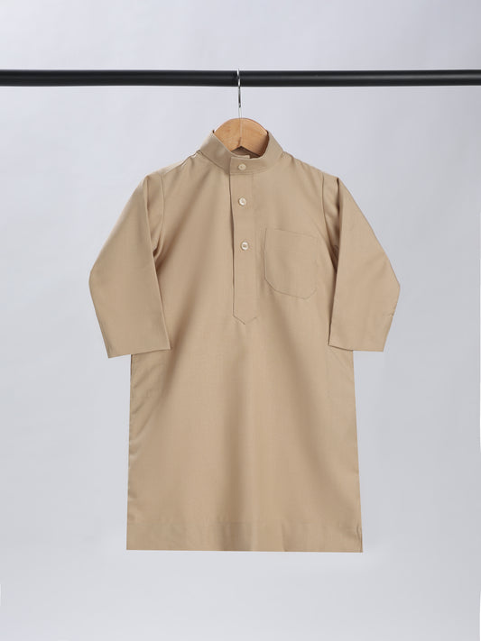 Everyday Saudi Cream Thobe - Kids