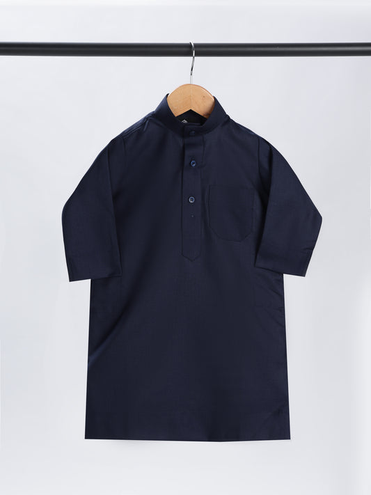 Everyday Saudi Navy Blue Thobe - Kids