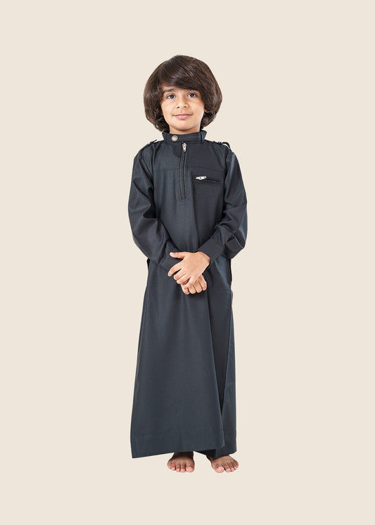 Commander Black Thobe - Kids